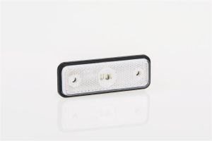 Фонарь габаритный прицепа FT-004 B белый LED FRISTOM