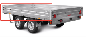 Борт на прицеп боковой откидной в сборе МЗСА 817738.001.2