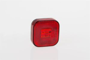 Фонарь габаритный прицепа FT-027 C (красный) LED FRISTOM