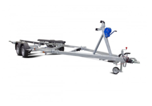 Прицеп для катера 6,2 метров МЗСА L 7022-2.20 исп.511, с тормозами, двухосный