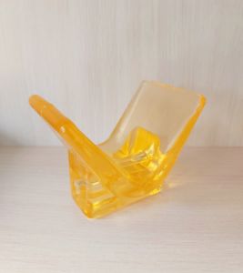 Носовой упор прицепа A108, B73, C86, F12,5 ПВХ желтый