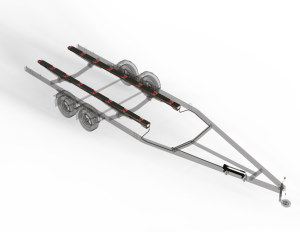 Роликовые система прицепа гидравлическая  ПРАКТИК ПРО  Практик 4000 МЗСА 8022-2.25 и 8022-2.30