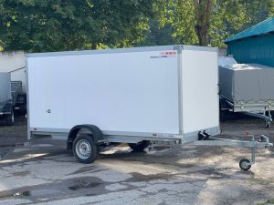 Легковой прицеп фургон МЗСА 817774.001, Одноосный 3,5м с распашными воротами. Новый, 2024 года выпуска.2