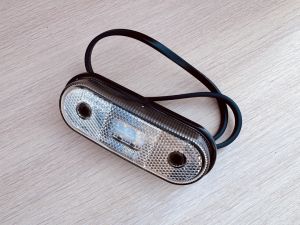 Фонарь габаритный прицепа FT-020 B (белый) LED FRISTOM (1)