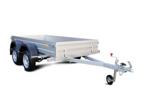 Двухосный прицеп МЗСА 817733.032 с алюминиевыми бортами