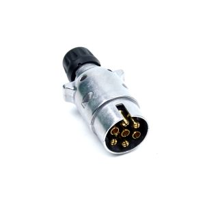 Вилка прицепа 7pin 12V TRAILERCOM 3053D (металл) (10)