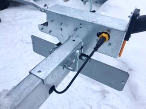 Жгут электропроводка прицепа МЗСА L 6022-1.13  исп.211 (821121.211) левый с байонетом (габ.длина 5,99м)