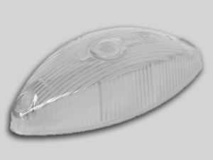 Рассеиватель фонаря прицепа ГФ2 белый (стекло фонаря), Евросвет