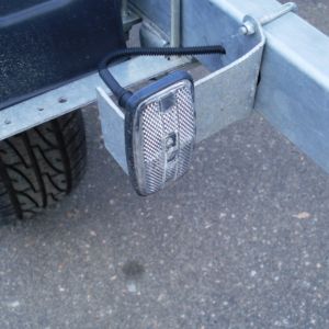 Стремянка М6 крепления кронштейна переднего габаритного фонаря лодочного прицепа МЗСА  81771А, 1В 1С 1D 1Е исп. 101 103