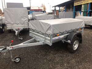 Прицеп для легкового автомобиля с тентом 50 см МЗСА 817710.022