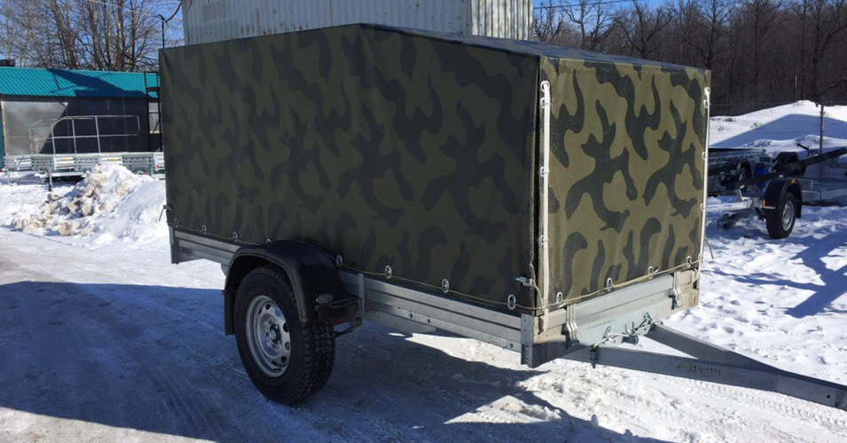 Прицеп для перевозки снегохода