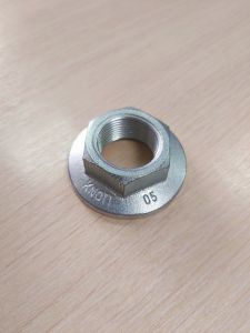 Гайка ступицы прицепа KNOTT М24х1,5 для осей с колесным тормозом тип F160 F200 F250 KNOTT ОРИГИНАЛ