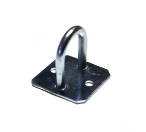 Скоба бортовая на квадратной основе h 25 для прицепа