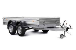 Тормозной прицеп МЗСА В 3515-2.25 исп.221 (832132.221) с алюминиевыми бортами