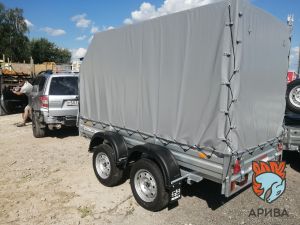 Двухосный прицеп с тентом АЭРО 150 см МЗСА 817733.022 