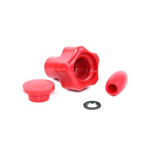 Запасные ручки для опорного колеса и хомута TRAILERCOM Red (комплект)