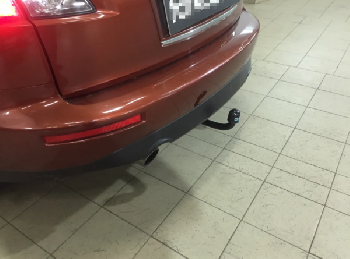 Фаркоп Инфинити (Infiniti) FX35 2003-2009. Необходима подрезка бампера. Тип шара A. Нагрузки 150050 кг (1)