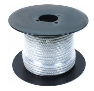 Трос в оплетке для тента прицепа, 6мм