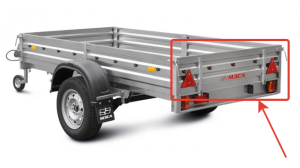 Борт на прицеп задний МЗСА 817701.012 (10.012 30.012)