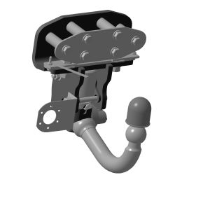 Фаркоп Тойота (Toyota) Land Cruiser 200 2007-2021, Lexus LX 2007-2021.