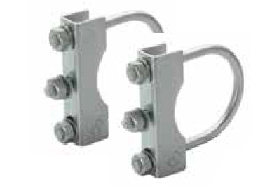 Крепление хомута прицепа, дышло круг D 60, Winterhoff KBF 60 