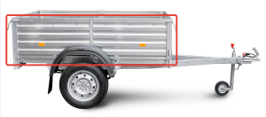 Борт на прицеп боковой в сборе МЗСА 817710.014 (016)