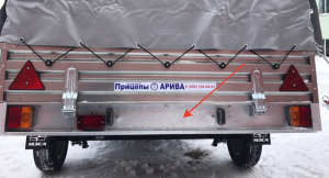 Фартук прицепа задний МЗСА 817702.012 03.012 12.012 17.012 17.015 31.012 32.012