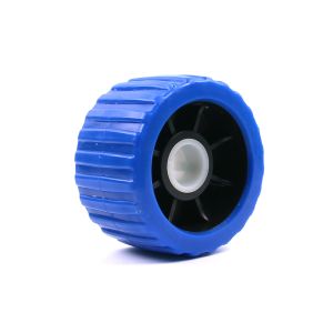 Ролик боковой TRAILERCOM COMT-6X1067.015 (D-125мм, синий, PU)