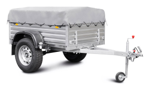 Прицеп для путешествия, Ось 1300 кг, R16, с тентом 70 см МЗСА 817710.026