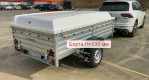 Прицеп с крышкой МЗСА 817704.022 Н 500мм. Удобство, защита, красота. Покупайте в АРИВА