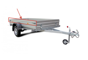 Верхняя секция бокового борта на прицеп для МЗСА 817705, 817733 (032), алюминиевый. Товар с особенностями!!!