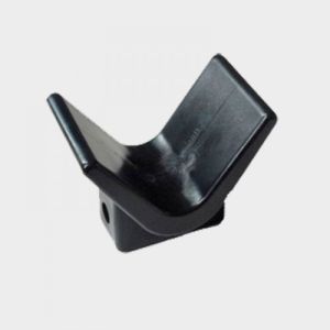 Носовой упор прицепа A115, B72, C90, D52,5, E36, F13, ПВХ, черный KNOTT ОРИГИНАЛ