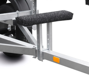 Ложемент L 410мм прицепа МЗСА 81771С.012 в сборе, Поперечный, в комплекте 1 ложемент