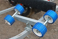 Опора роликовая прицепа 100х50.04 МЗСА 8539.0003 (4 ролика)