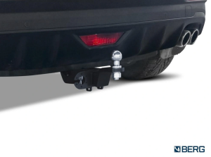 Фаркоп Джили (Geely) Coolray 2020-. Требуется подрезка бампера. Тип шара E. Нагрузки 150075 кг (без электрики в комплекте) (2)