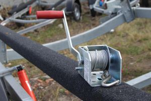 Лебедка для прицепа ручная без тормоза 250кг ALKO BASIC с тросом 6м AL-KO ОРИГИНАЛ