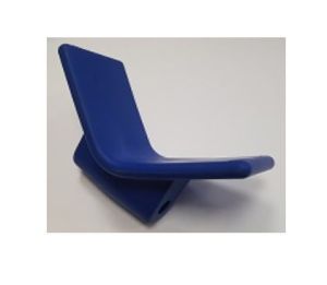 Носовой упор для лодочного прицепа МЗСА, ПВХ синий