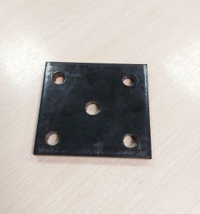 Накладка крепления оси 1300кг и рессоры бортовых и лодочных прицепов МЗСА