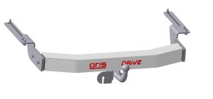 Фаркоп Тойота (Toyota) Land Cruiser Prado J150 2010-2023, Lexus GX460 2010-2014. Тюнинговый с металлической накладкой1