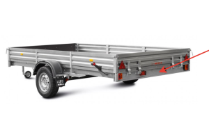 Фартук прицепа задний МЗСА 817718.012 (015), 831134.111.