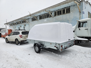 Крышка для прицепа 352015 Эврика 817718 исп.012 (015, 022, 025), 817736 исп.012 (022), B 3520-1.13 исп.111 Н 1200 мм, белая