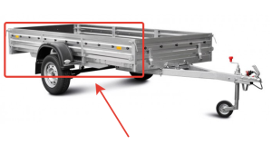Борт на прицеп боковой МЗСА 817711.012 (11.015 12.012 31.012)