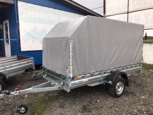 Прицеп для снегохода с тентом АЭРО 150 см МЗСА 817711.022