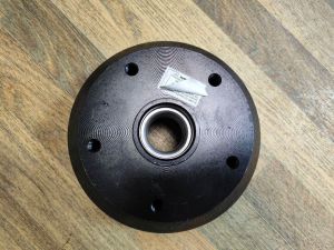 Барабан тормозной прицепа KNOTT, Тип F200 ЕТ 0, 139,7х5 М12 с подшипником в сборе KNOTT ОРИГИНАЛ