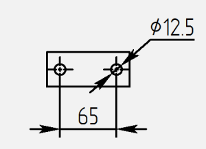 Планка крепления подвески к раме лодочного прицепа МЗСА 821131 исп.302.