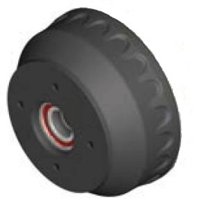 Барабан торм. F 200 ET=0 130х5 М12 с подшипником