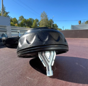 Барабан тормозной прицепа F200 139,7х5 М12х1,5 с фланцем левый KNOTT ОРИГИНАЛ