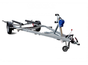 Прицеп для катера 5,2 метров МЗСА L 6022-1.13 исп.221, с тормозами, одноосный (4)