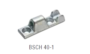 Петля борта прицепа BSCH 40-1 Winterhoff (без ответной пластины) 