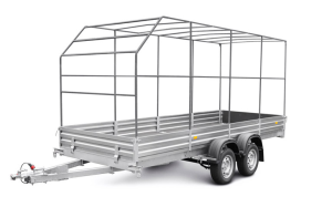 Каркас тента 451515С для прицепа МЗСА (8541.0104) 817735 исп.022(012) Н1500 мм Угол скоса - 45°